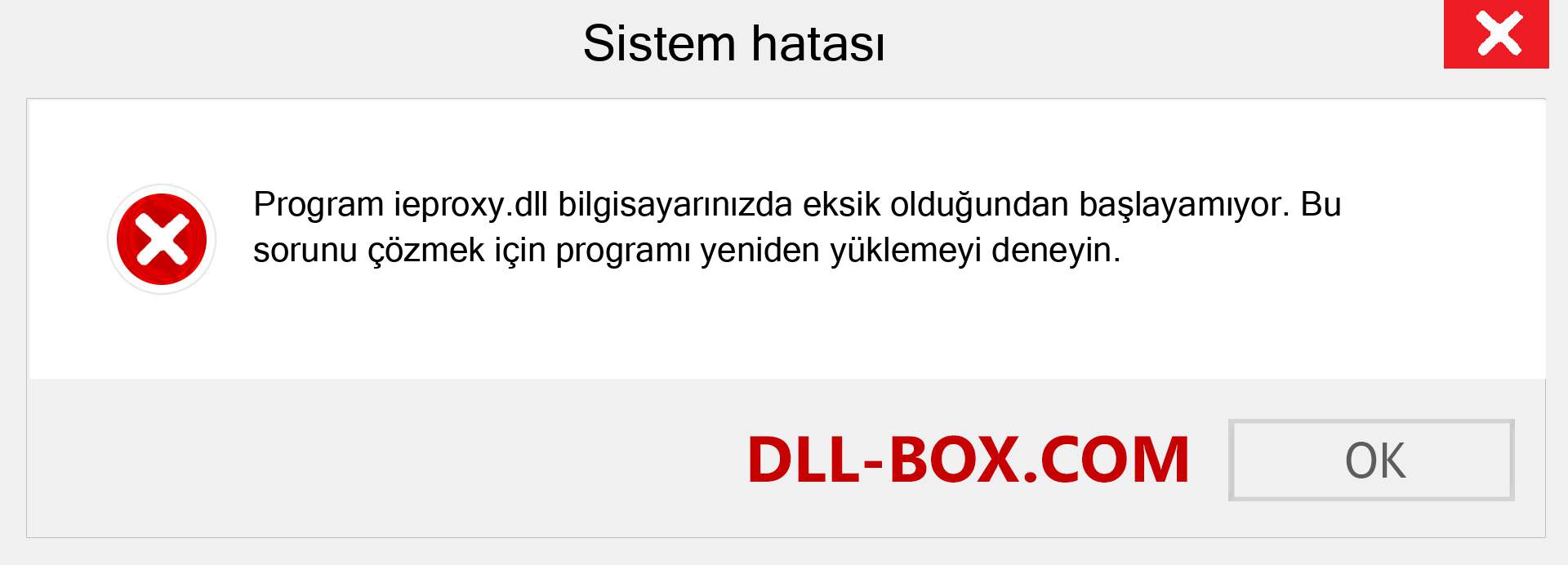 ieproxy.dll dosyası eksik mi? Windows 7, 8, 10 için İndirin - Windows'ta ieproxy dll Eksik Hatasını Düzeltin, fotoğraflar, resimler